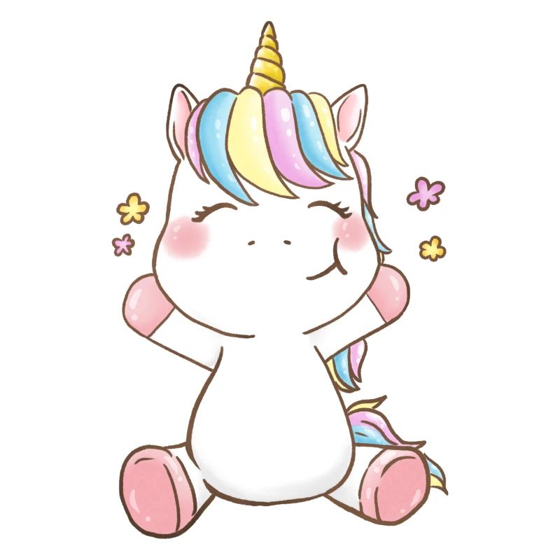 Fröhliches Einhorn