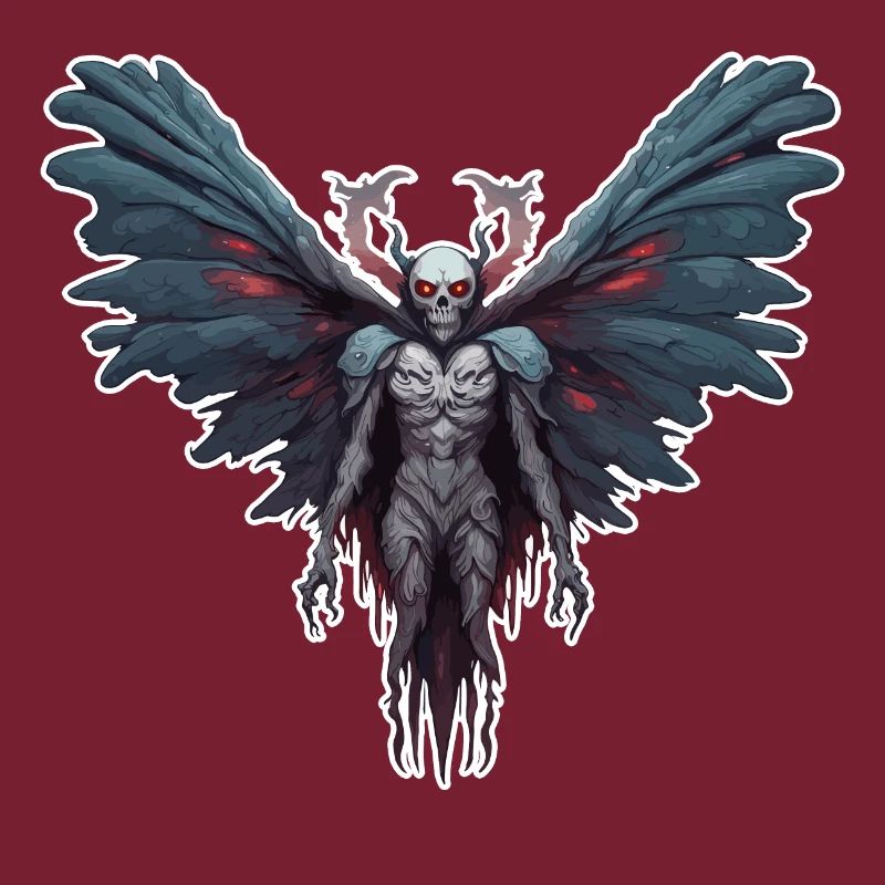 Mothman / Moth / Insect / Mythical Creature / Flutter
