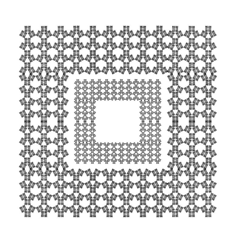 Square decor