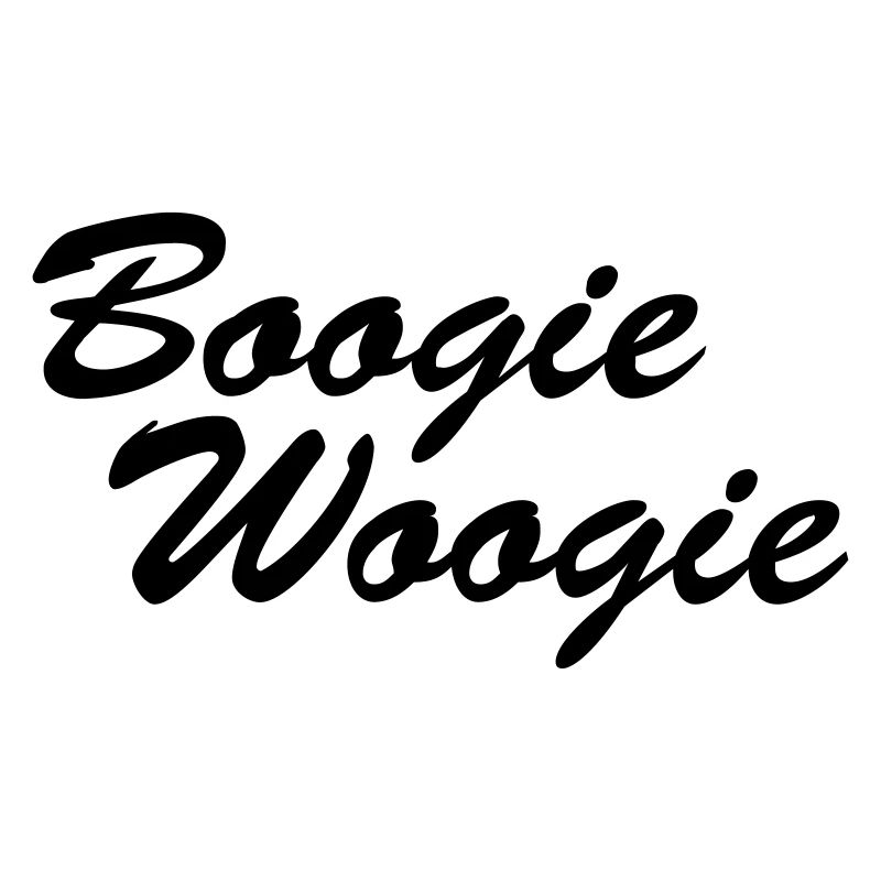 Boogie Woogie Schriftzug