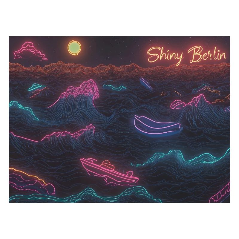 Shiny Berlin Neon waves