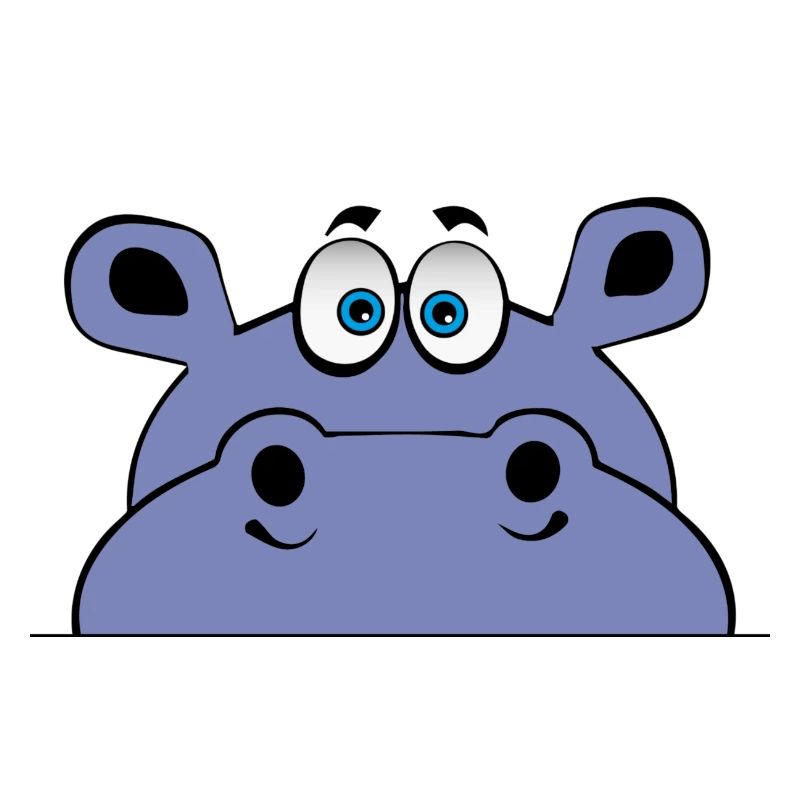nilpferd hippo junge sohn geschenk tier