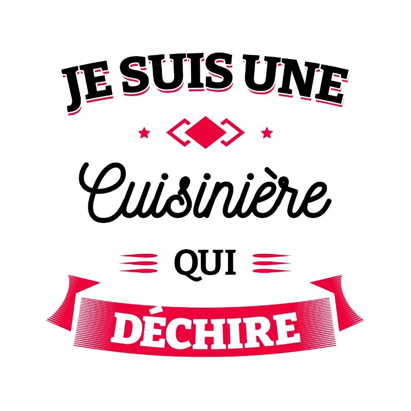 CUISINIÈRE QUI DÉCHIRE