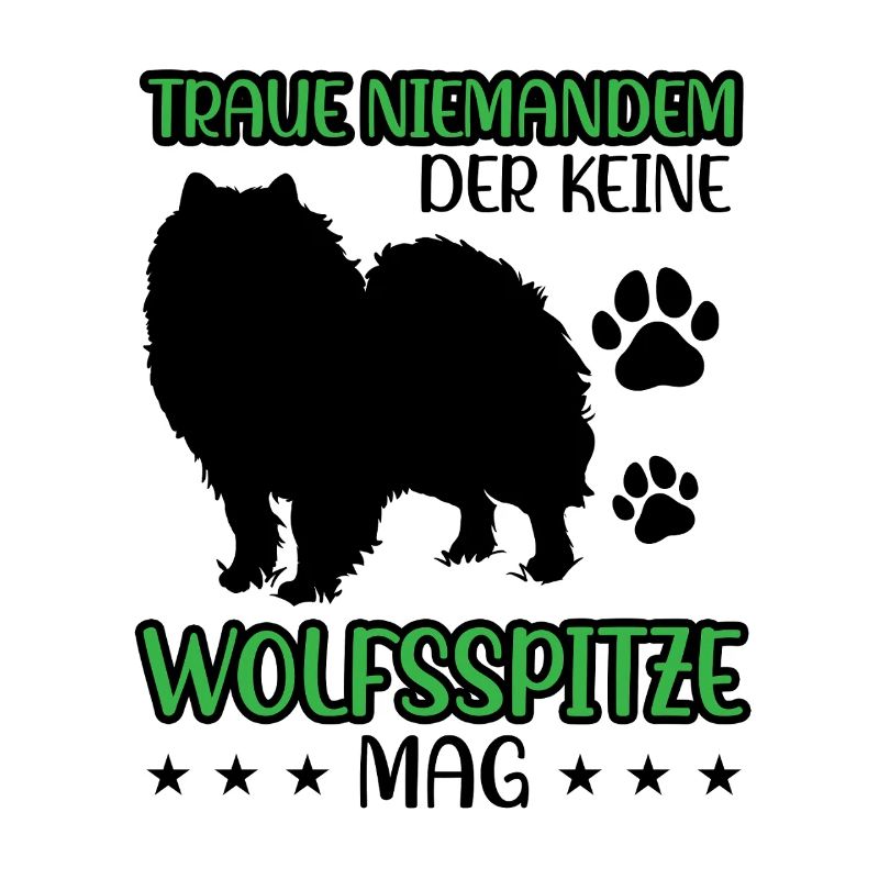Wolfspitz don't trust Keeshond