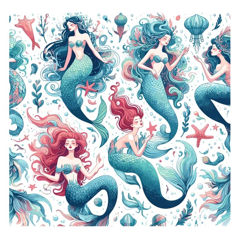 Mermaid Pattern Gift
