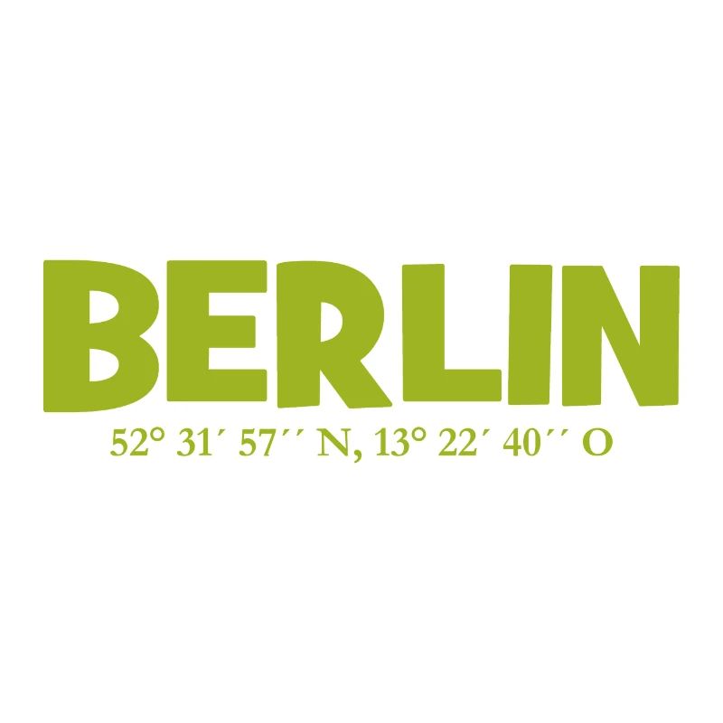 Coordonnées de Berlin - Latitude - Longitude