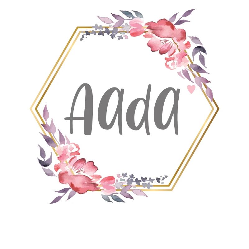 Aada Mädchen Name Baby Geschenk