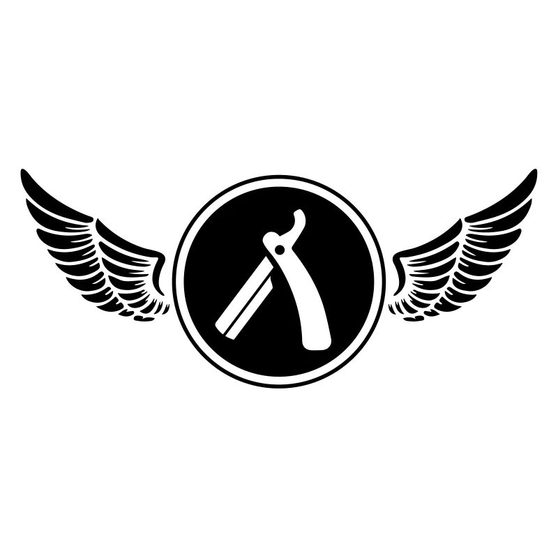 barber razor blade icon