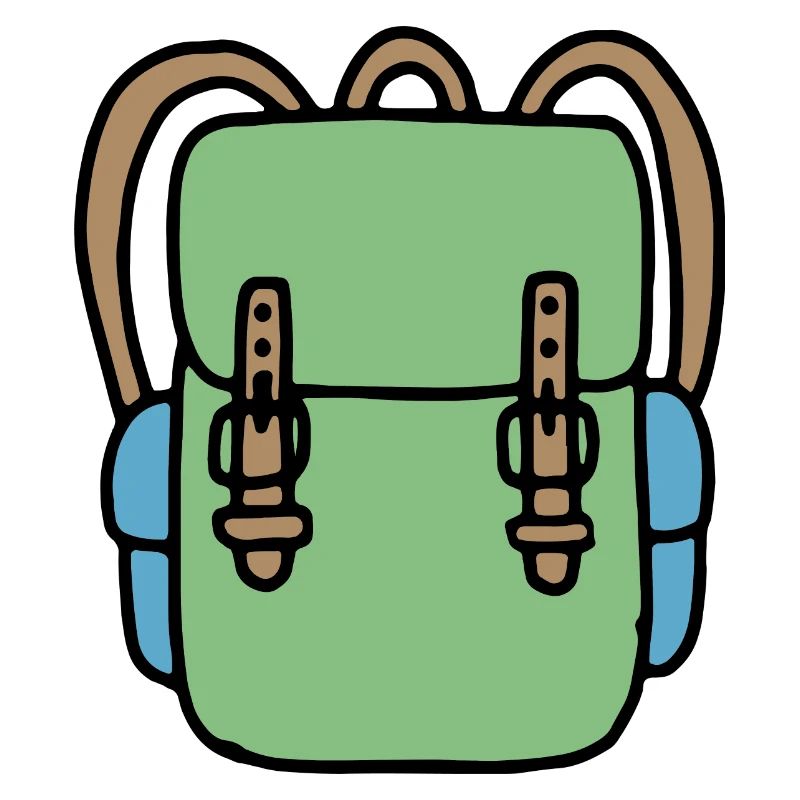 Backpack in green