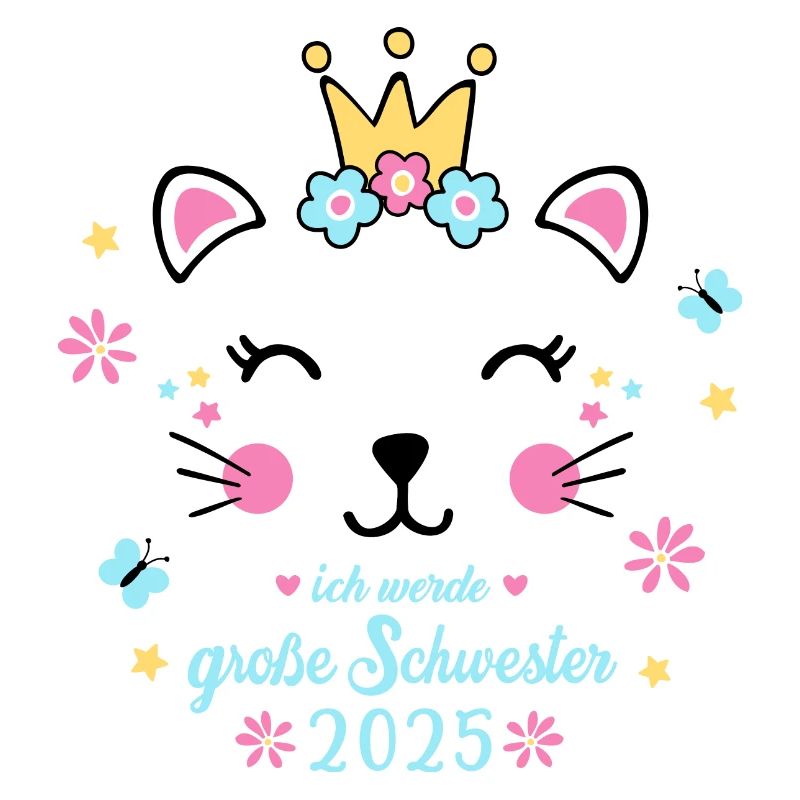 Große Schwester 2025 Mädchen Geschenkidee