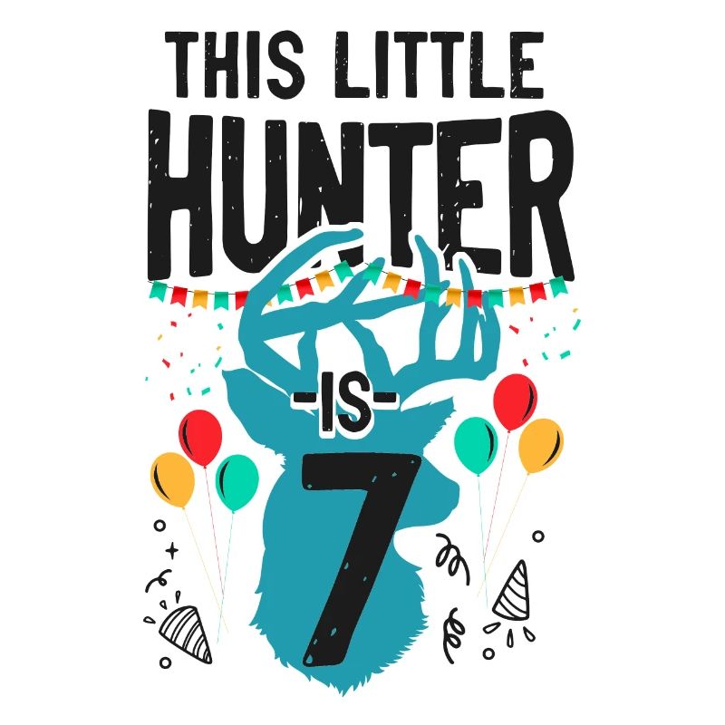 Buck Deer Chasse Hunter Kid