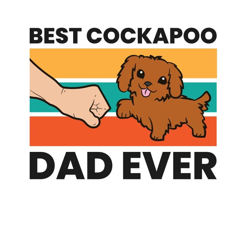 Best Cockapoo Dad Ever Funny Cockapoo Dog