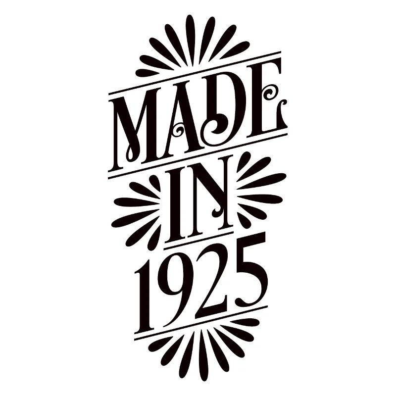 1925 - Année de construction 1925 - Né en 1925