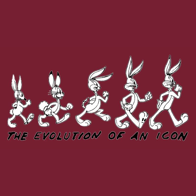 Looney Tunes Bugs Bunny Evolution