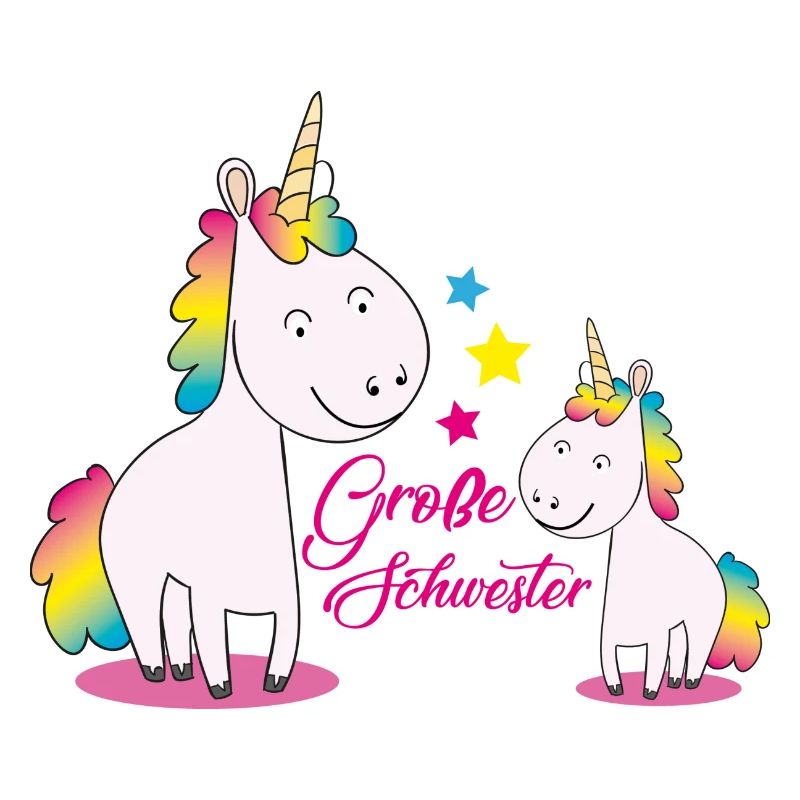 Große Schwester Einhorn
