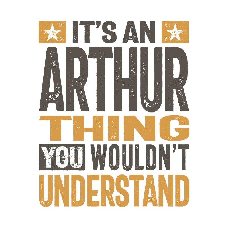 It's an Arthur Thing Personalized Name