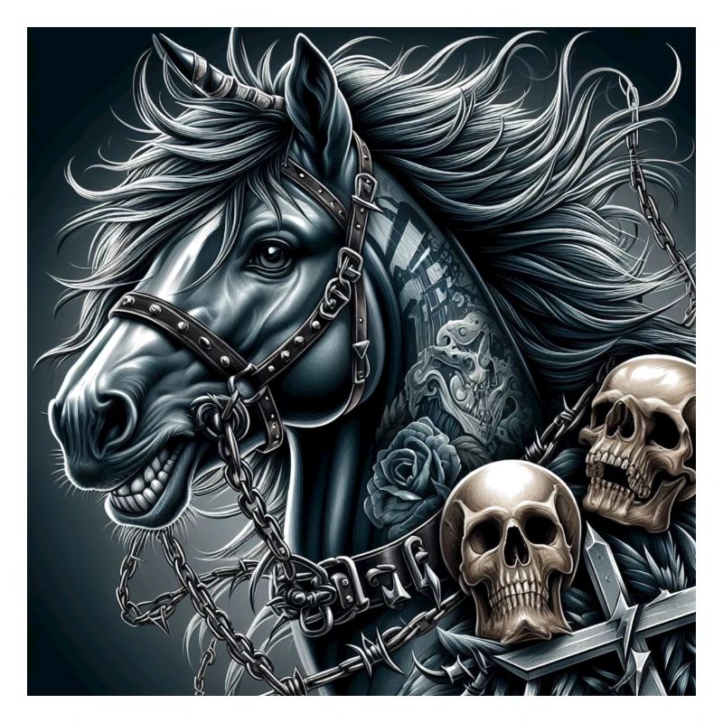 Schweres Pferd