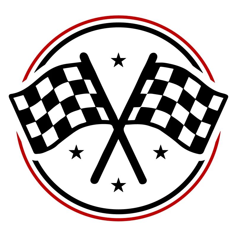 Drapeau de course à damier