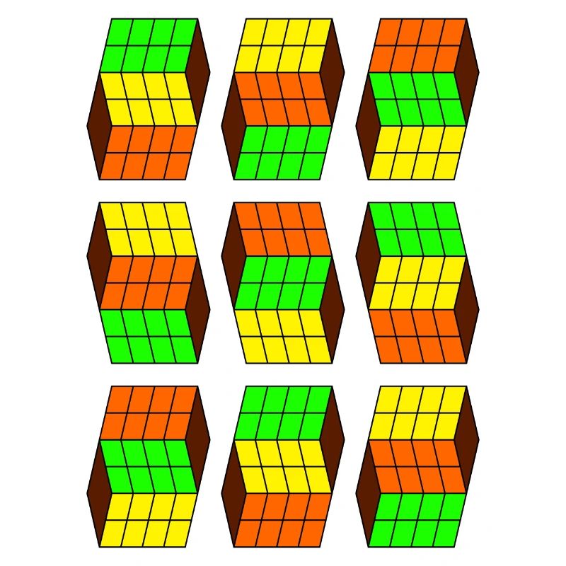 Nerd Geek Cube Geometry Impossible Shape Square