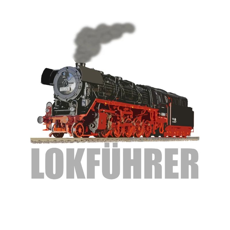 Lokführer Dampflok Echt Eisenbahn Geschenkidee