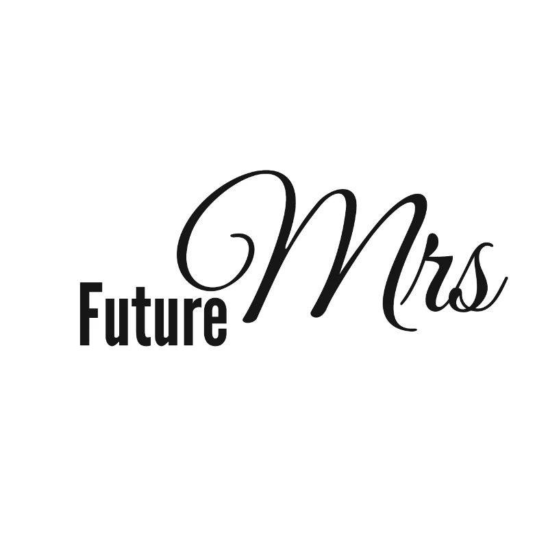 Future Mrs Misses engagement design engaged