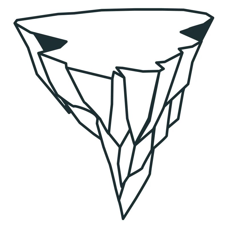 Shard floating cliff