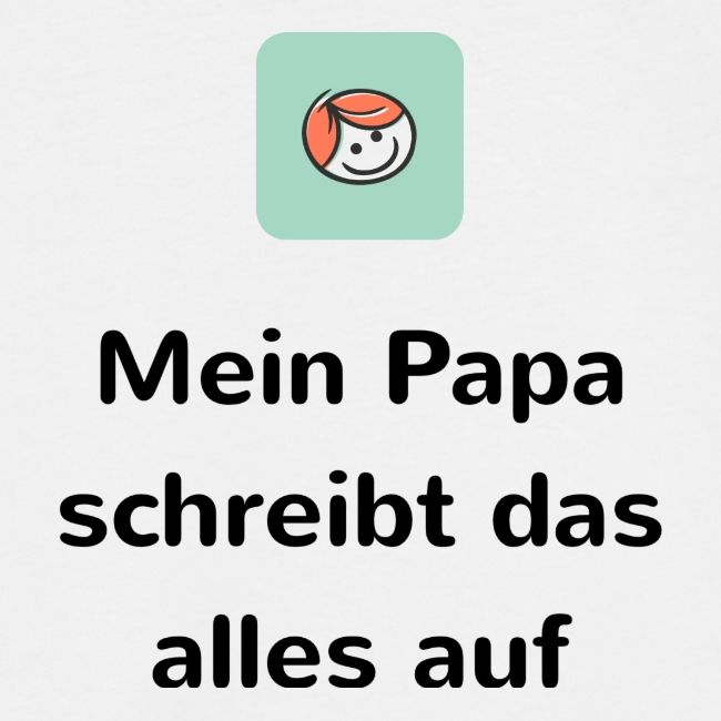 My dad writes it all down