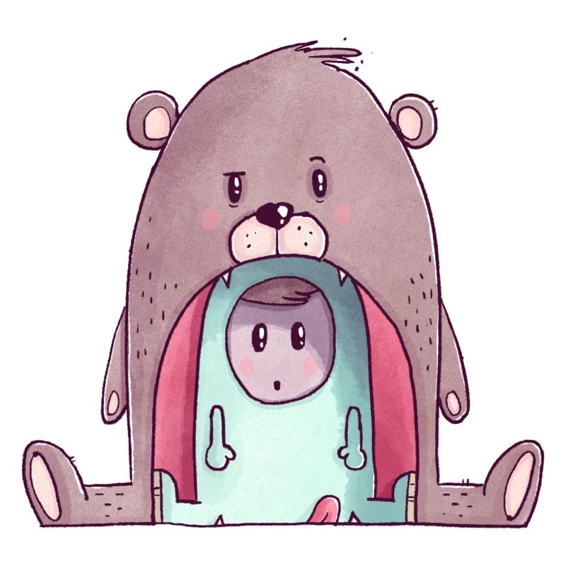 The Tiny Adventures - funny bear