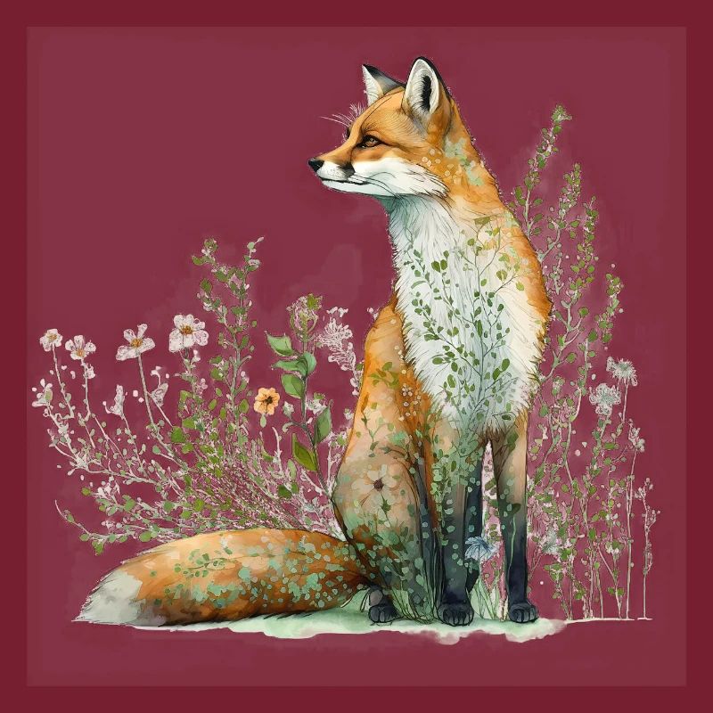 Fuchs in der Wiese