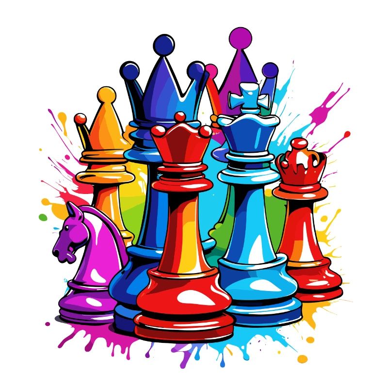 Chess / Pieces / Strategy / Brain Teaser / Nerd