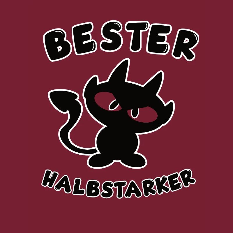 cooles bester Halbstarker Design