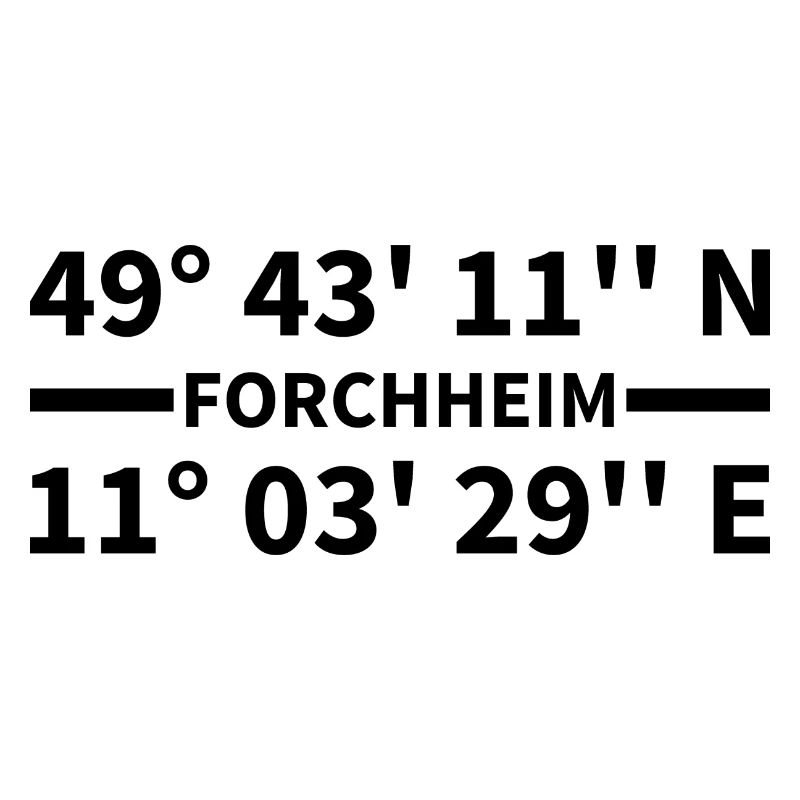 Forchheim coordinates