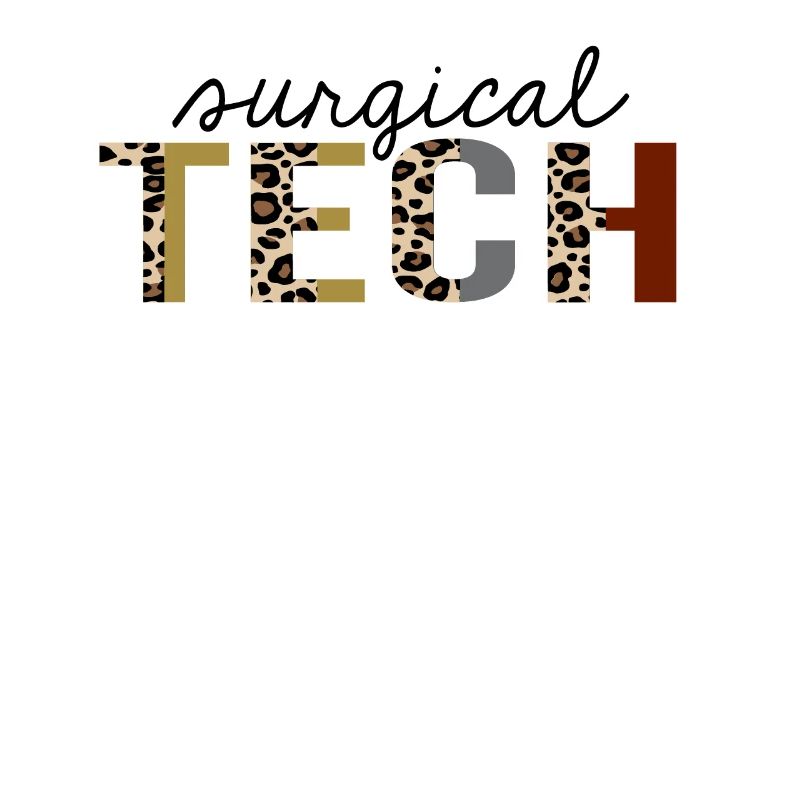 Surgical tech Leopard Print Funny