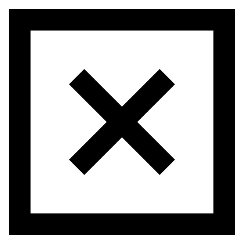 tick cross icon