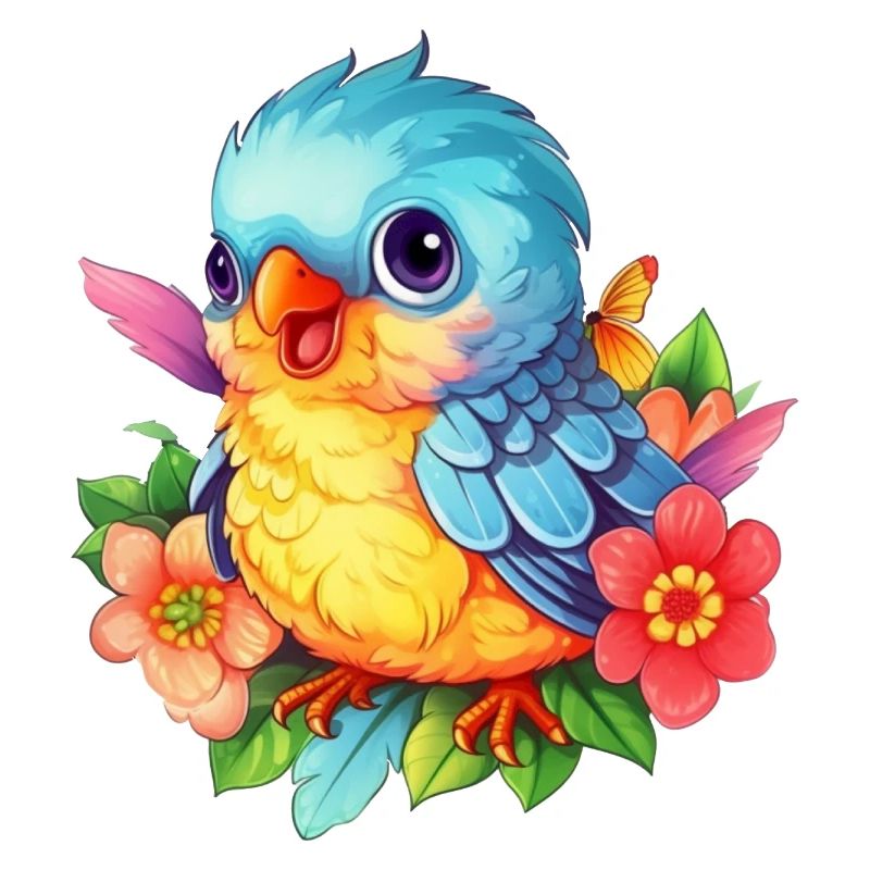 Süßer Vogel