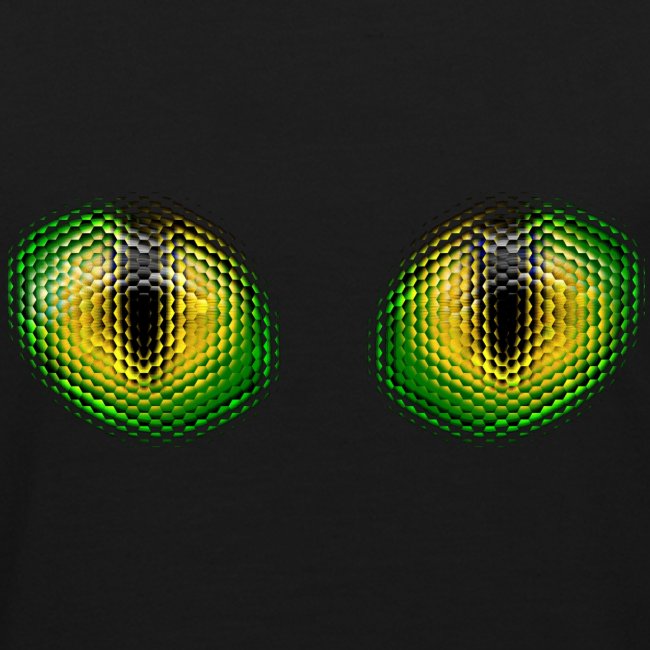 Eye series - green eyes snake 1