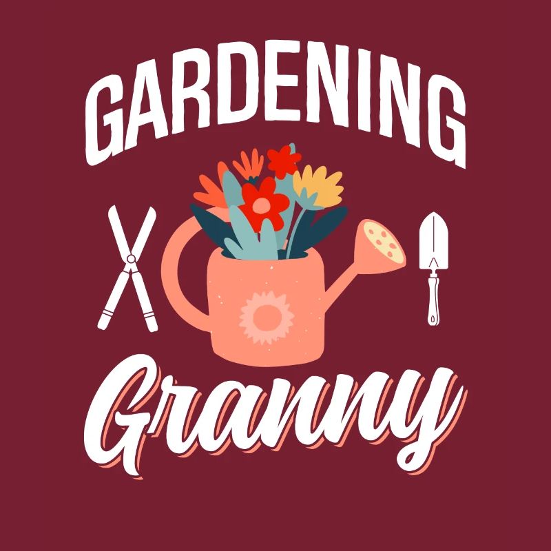 Gartenarbeit Oma Gärtnerin Garten Großmutter
