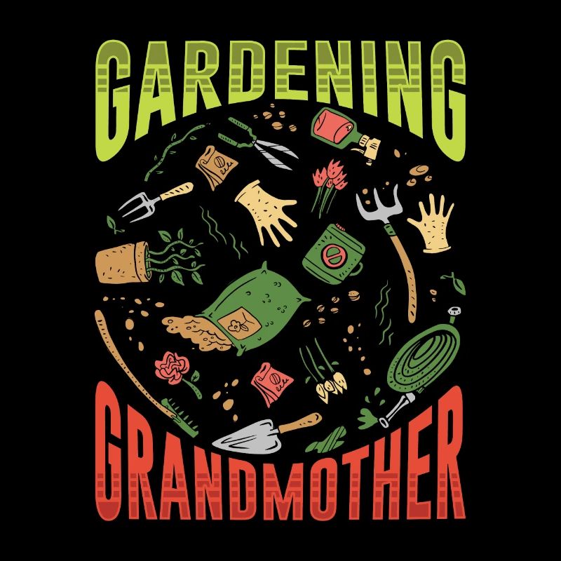 Gartenarbeit Großmutter Garten Oma Gärtnerin