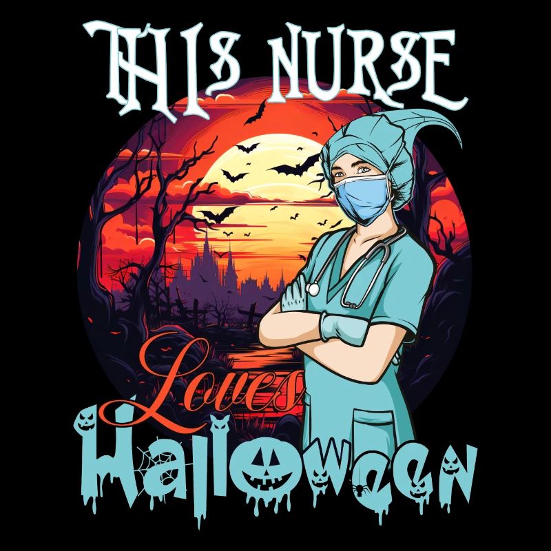 Krankenschwester Halloween Liebe Spruch