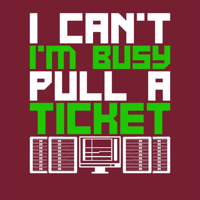 Netzwerkadministrator Pull A Ticket