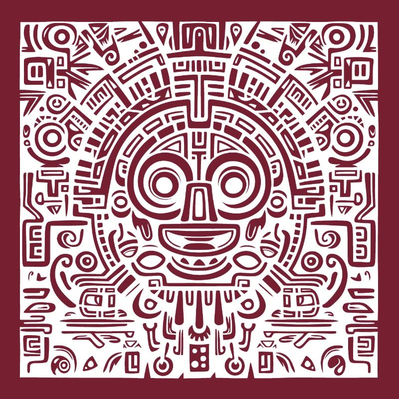 Inca, Aztec, Mayan Pattern, Artwork