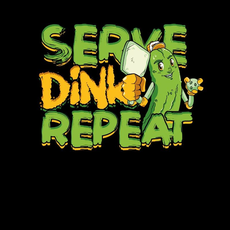 Pickleball Servir Dink Répéter