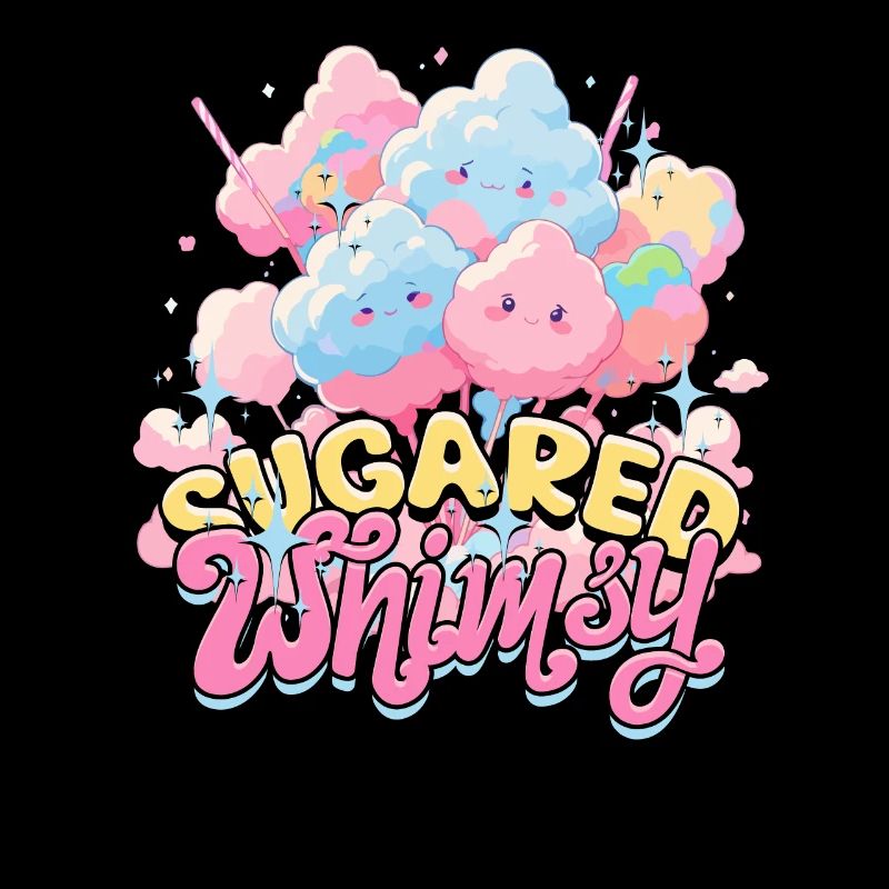 Cotton Candy Sugared Whimsy