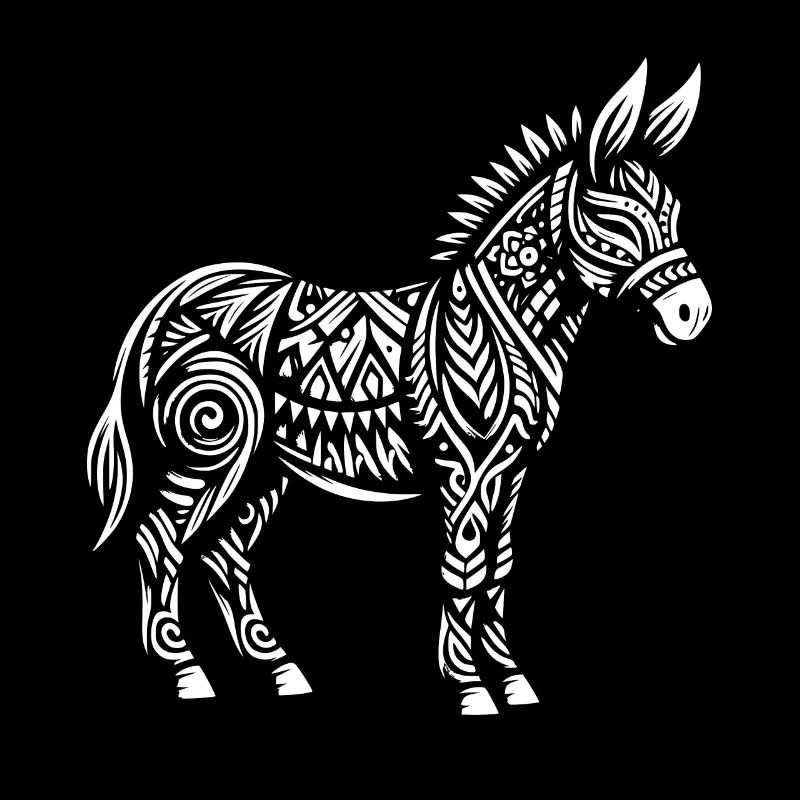 Âne tribal