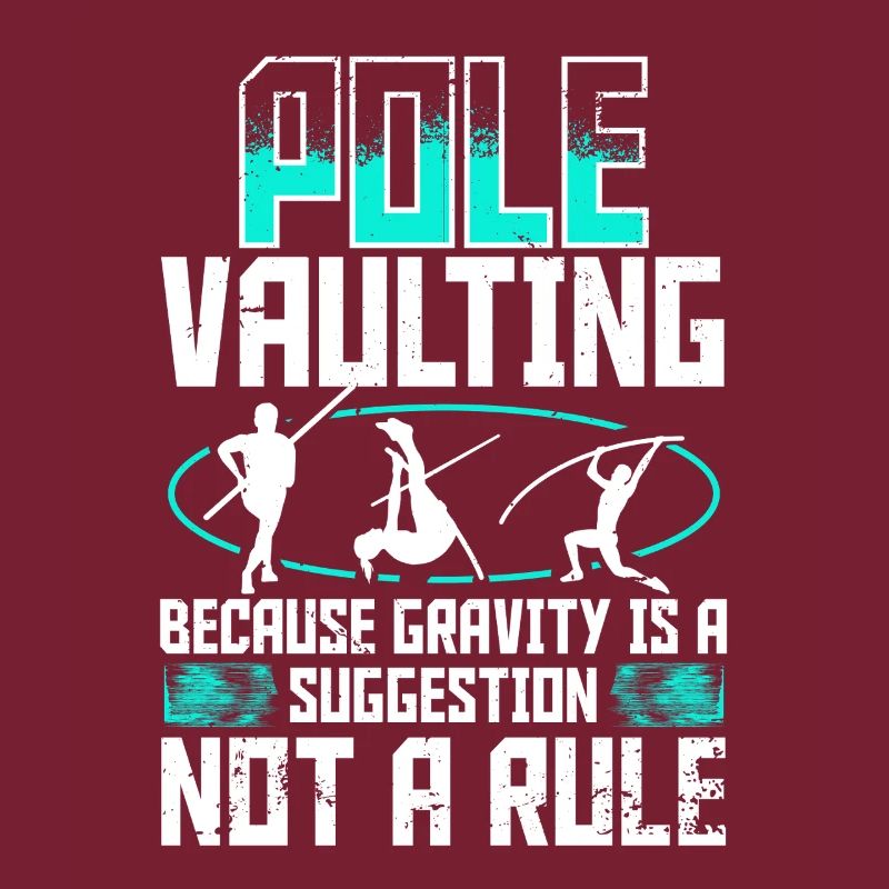 Pole vault gravity is a suggestion not a rule