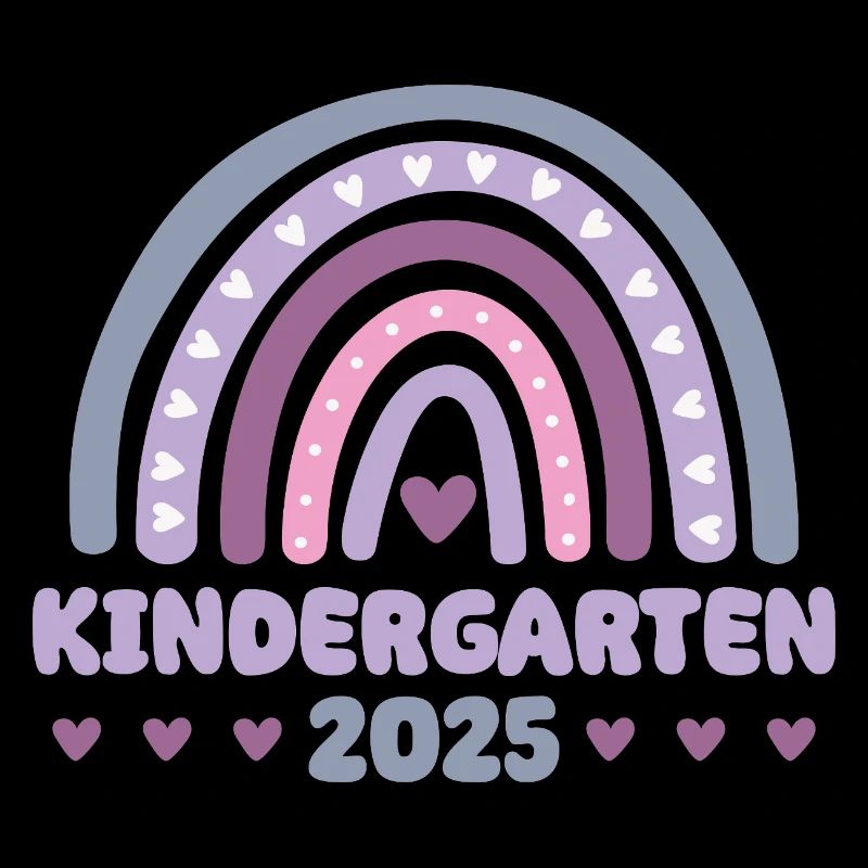Rainbow Kindergarten Child 2025 Kindergarten