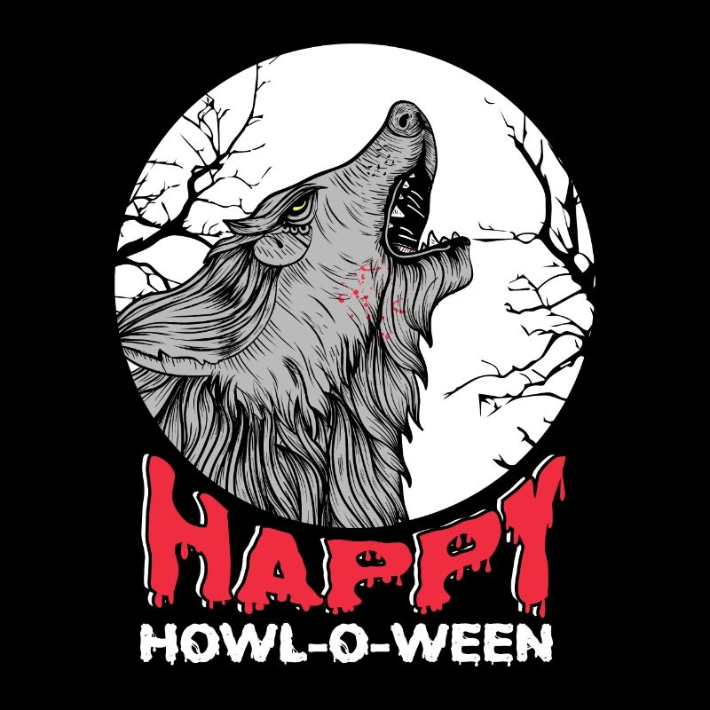 Fröhliches Howl-o-ween Süßes Oder Saures Zu