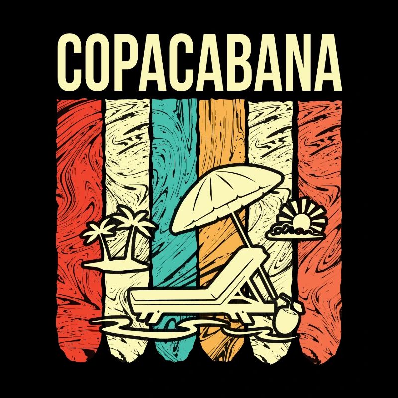 Copacabana Holiday Rio Palms Summer Beach Sun B