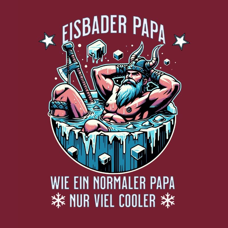 Der Eisbader Papa – Eisbaden im ewigen Eis