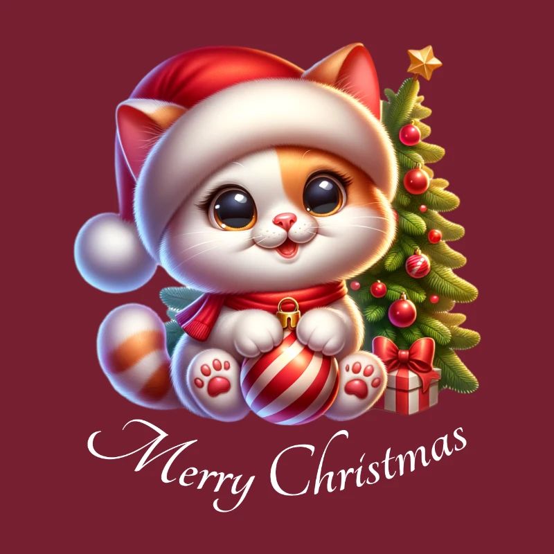 Noël chat
